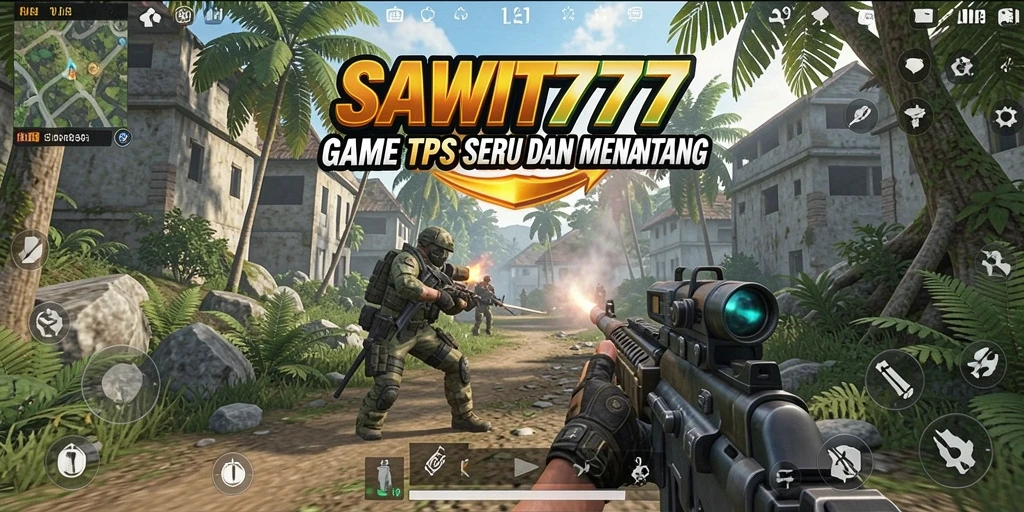 Screenshot utama SAWIT777 menampilkan serunya aksi TPS.